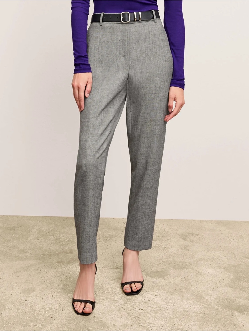 MM Lafleur Mejia Pant Sharkskin - black/white